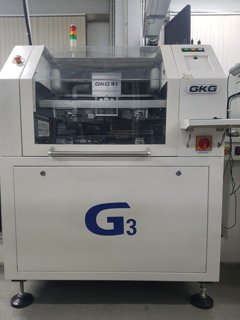 Автоматический станок для трафаретной печати припойных паст и адгезивов GKG G3 (Гонконг)